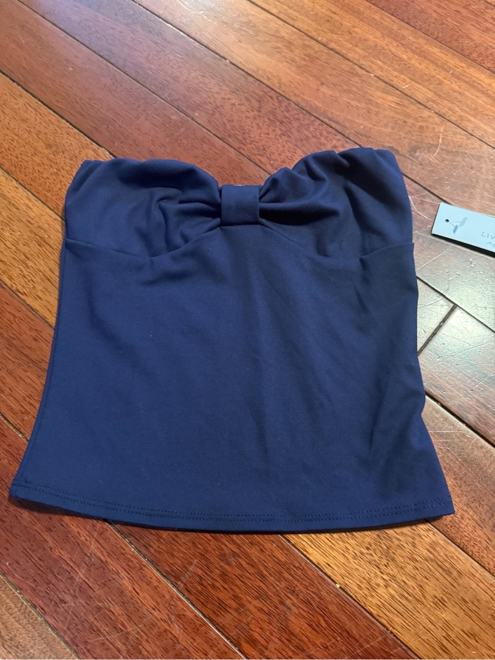 💙 Liv & the Moment Bow Strapless Tube Top – NWT XS